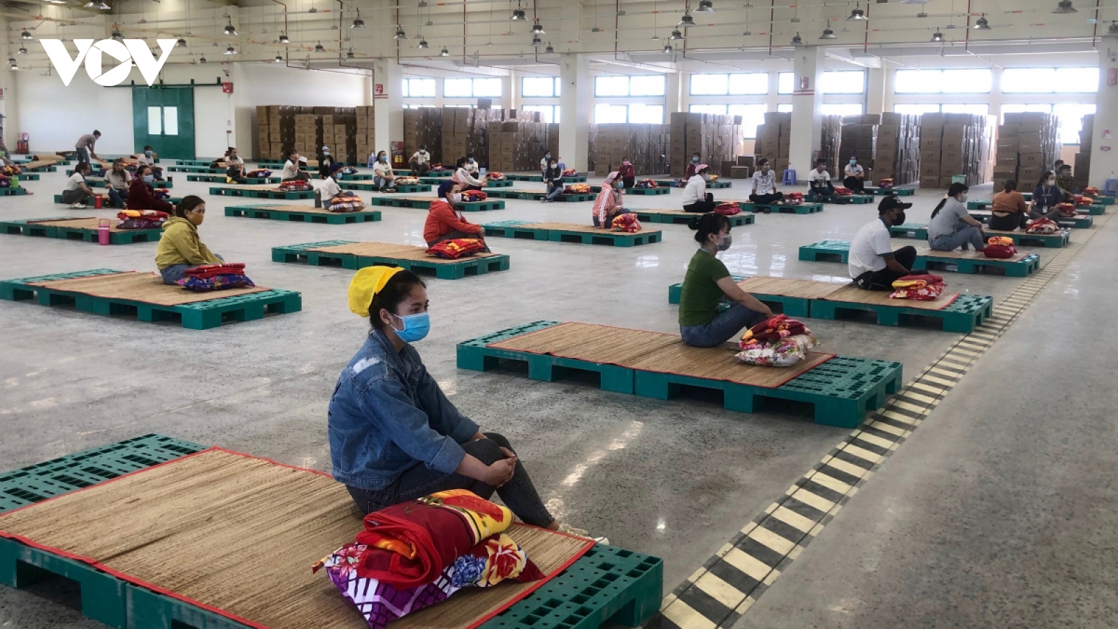 Industrial zone in Hau Giang launches COVID-19 fight rehearsal